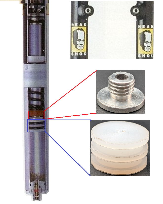 Cannondale Lefty Headshok Fatty Ultra Air Damper Conversion Kit
