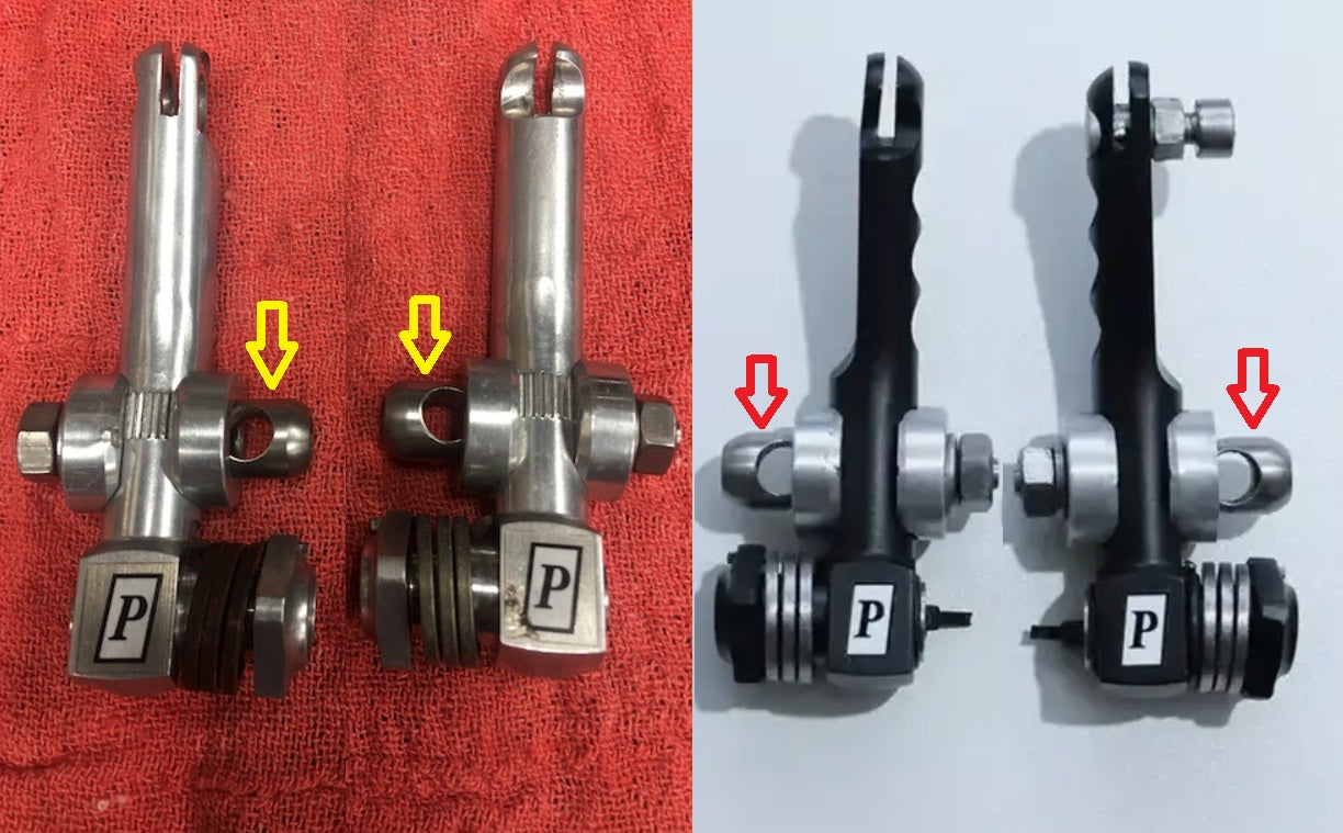 Paul Cantilever Brake Pad Clamp Titanium Made By ImprovePart