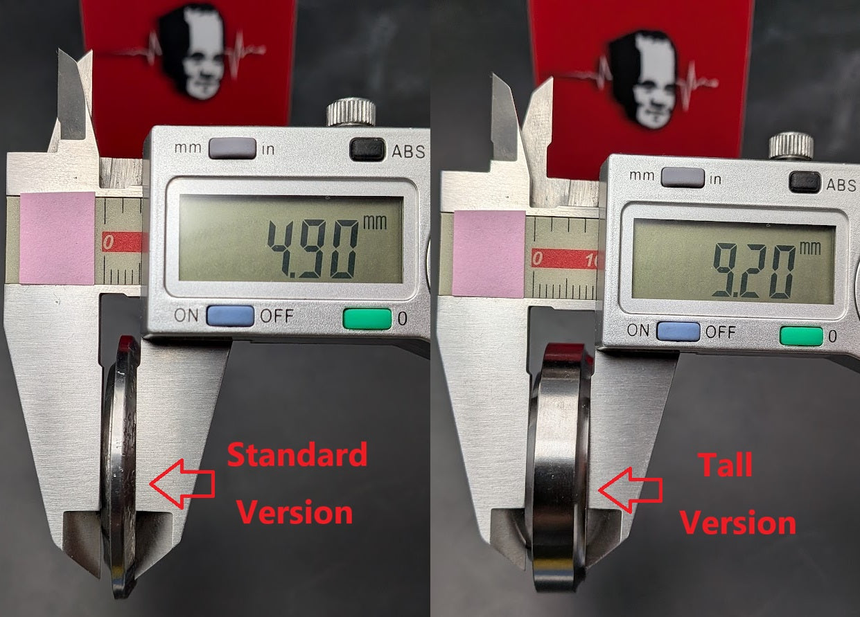 Tall Version Of Titanium Headset Baseplate For Chris King