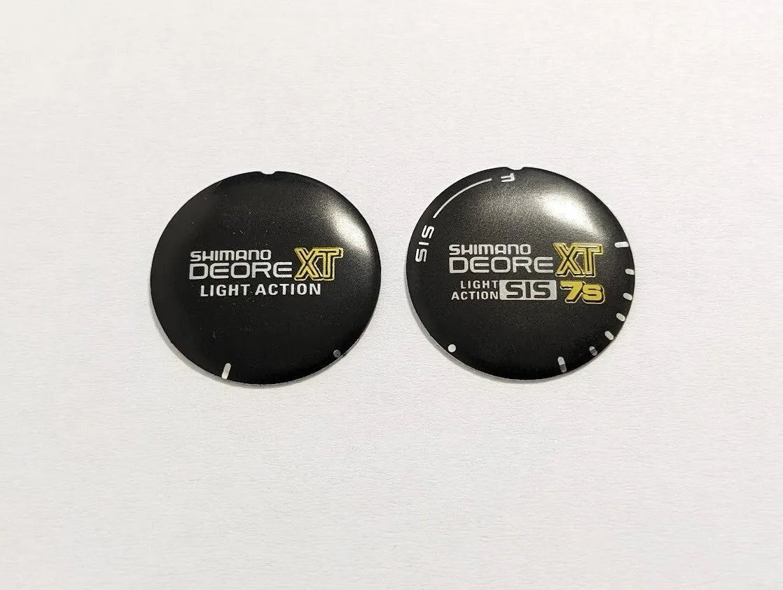 SHIMANO SL-M732 7 Speed SIS Thumb Shifters Decals by ImprovePart