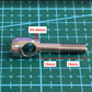 Paul Cantilever Brake Pad Clamp Titanium Made By ImprovePart