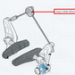 Shimano Cantilever Brake Easy Cable Mount Hanger