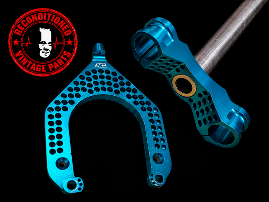 AC Adventure Components RockShox Judy Crown & Arch Turquoise