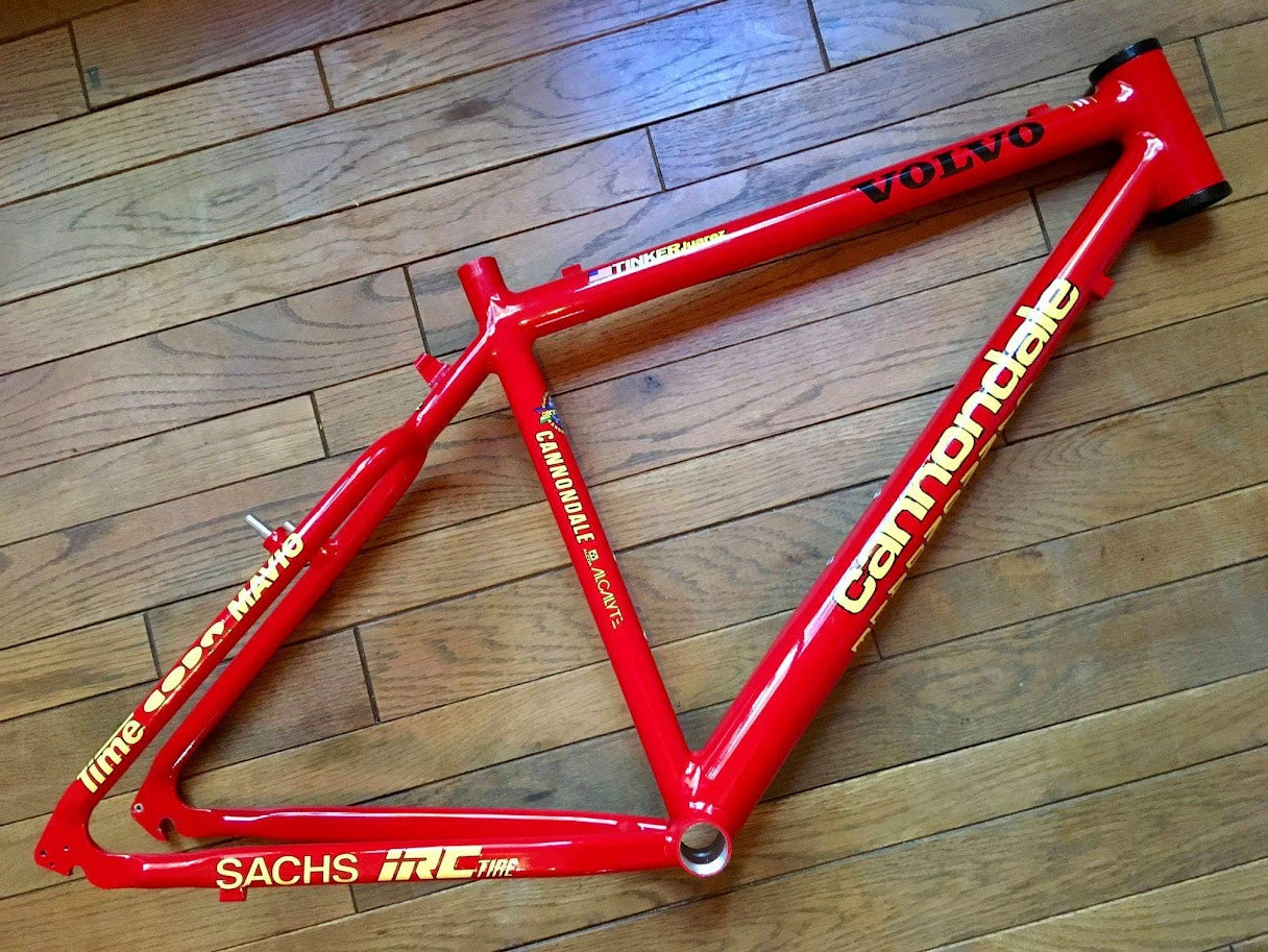 Cannondale Volvo Racing Teams Co-sponsors Frame Decal Set