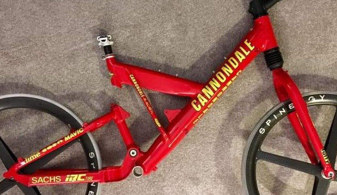 Cannondale Volvo Racing Teams Co-sponsors Frame Decal Set