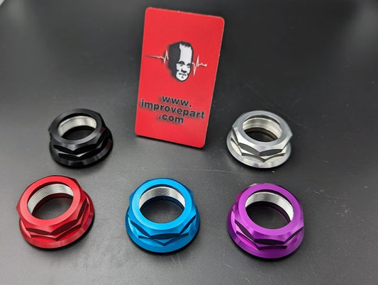 Grip Nut & 2 Nuts Threaded Set For Chris King By ImprovePart Team