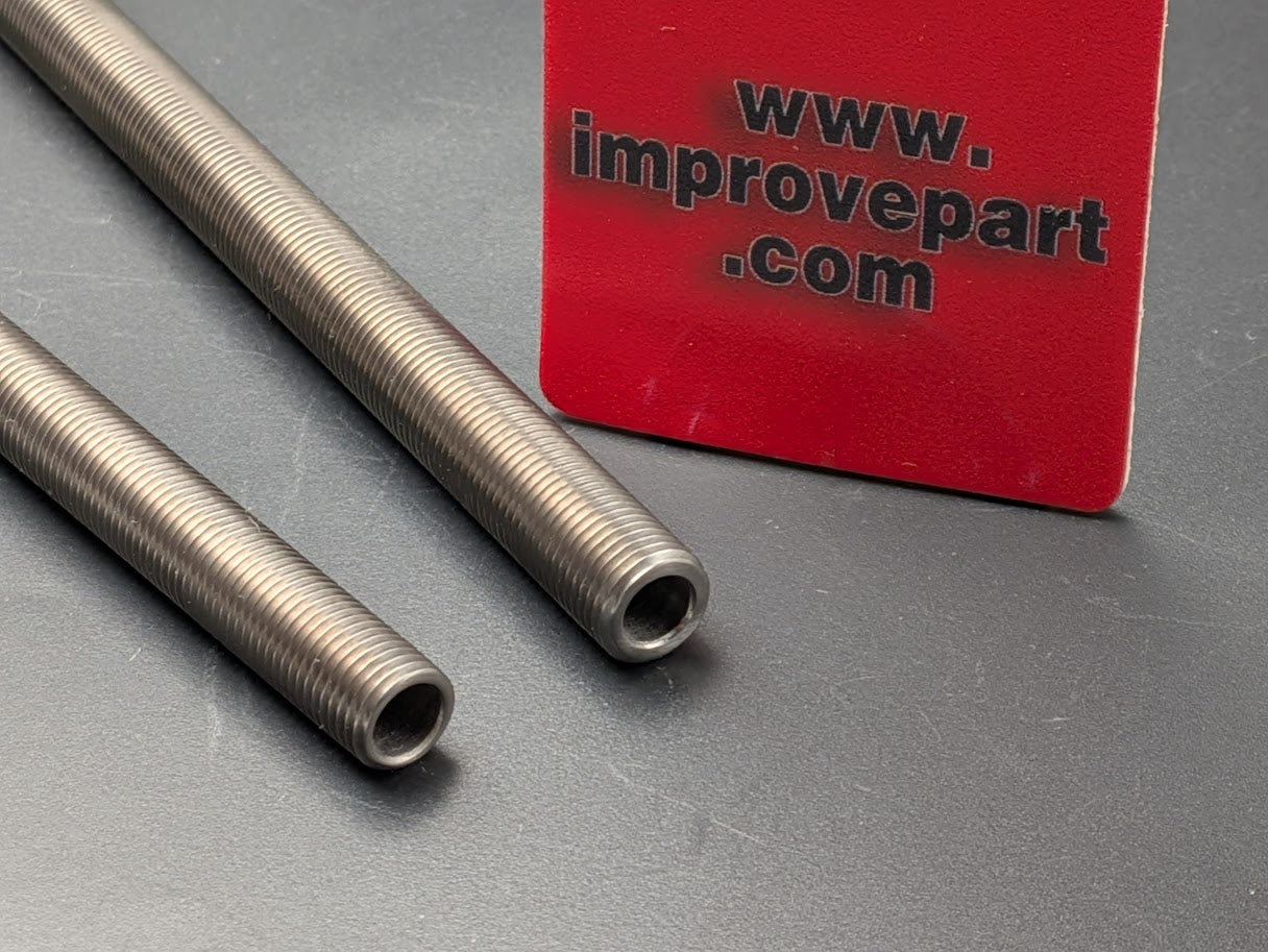 Extended Titanium Front & Rear Hub Axle Shimano Standard