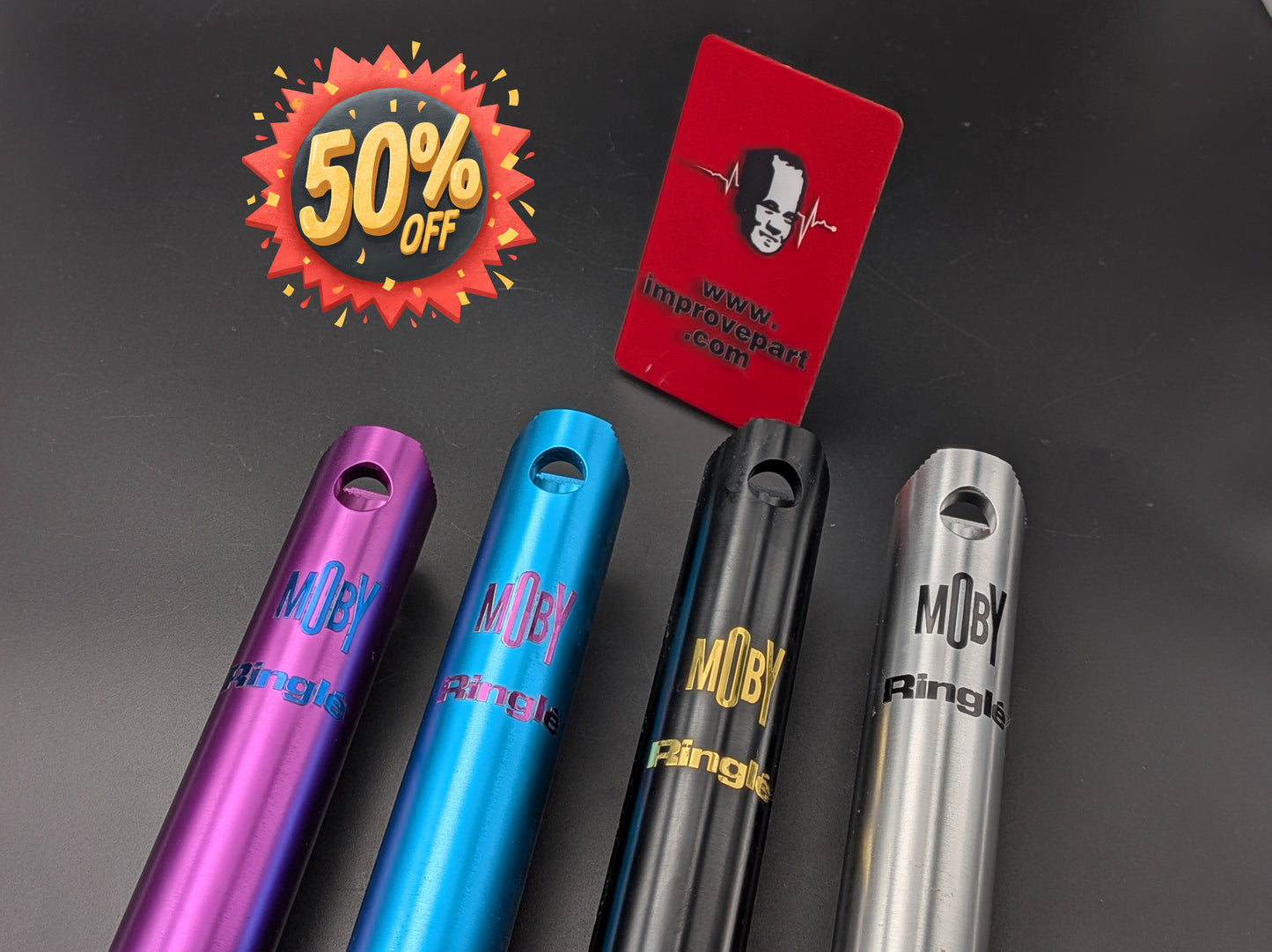 Ringle Moby Vintage Seatpost Turquoise 3DV 26.4mm 26.8mm 27.2mm Yeti Fat Chance