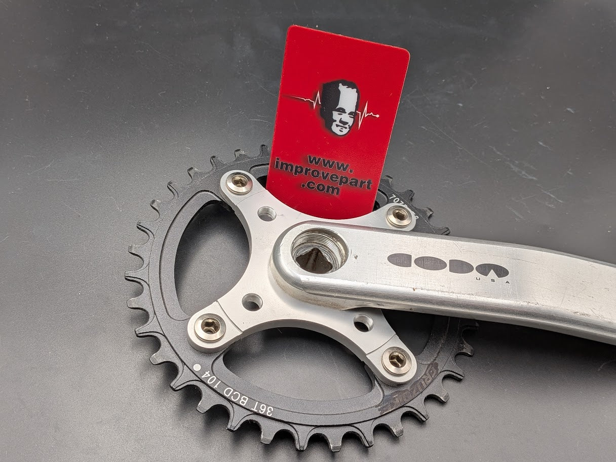 Cannondale CODA Tarantula Competition Crankset 104/64BCD Spider & Tool