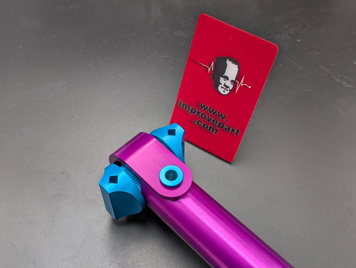 Ringle Moby Vintage Seatpost Turquoise 3DV 26.4mm 26.8mm 27.2mm Yeti Fat Chance