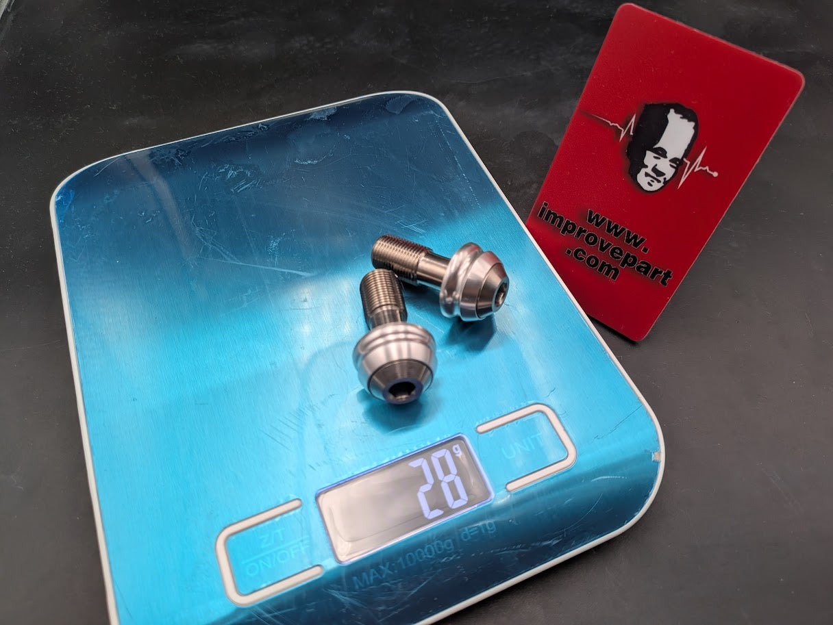 Chris King Style Titanium Fun Bolt By ImprovePart team