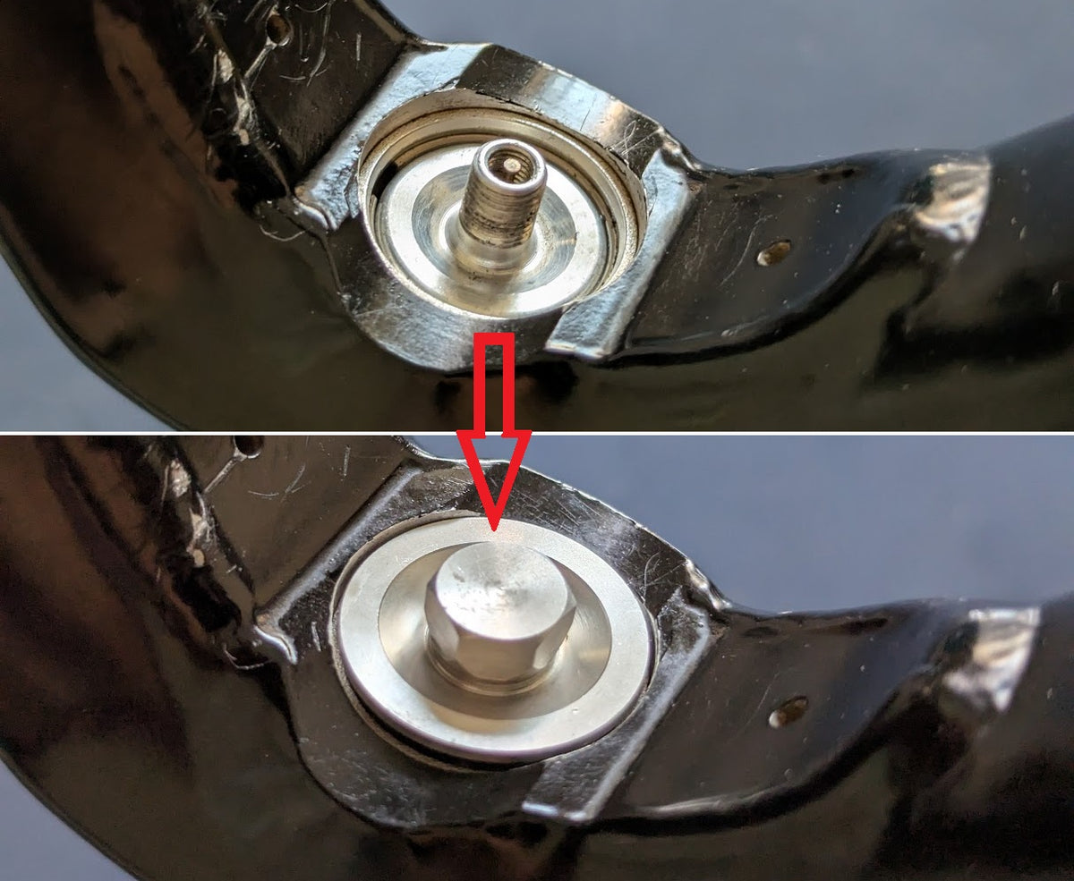 Cannondale Headshok Fatty Air Valve Cap – Air Chamber Valve Protective Cover