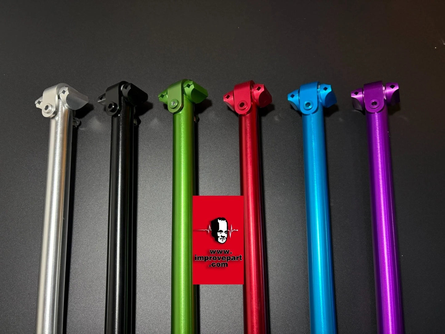 Ringle Moby Vintage Seatpost Turquoise 3DV 26.4mm 26.8mm 27.2mm Yeti Fat Chance