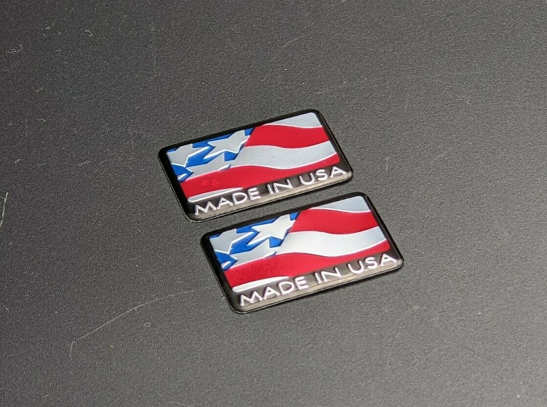 Manitou Fork US Flag Decal