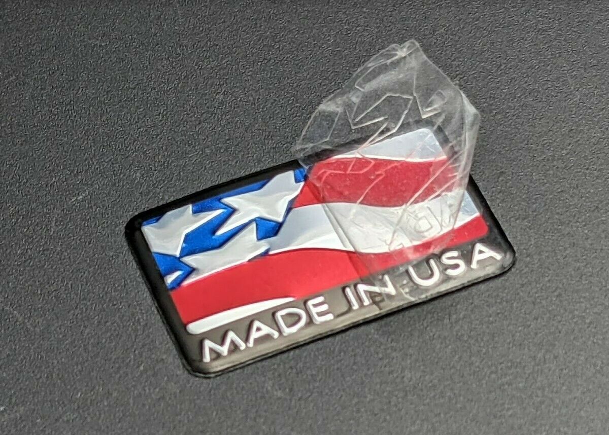 Manitou Fork US Flag Decal